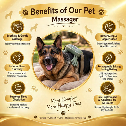 Dog Back Massager – Soothing Massage & Relaxation Device